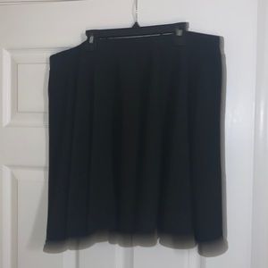 Black Circle Skirt